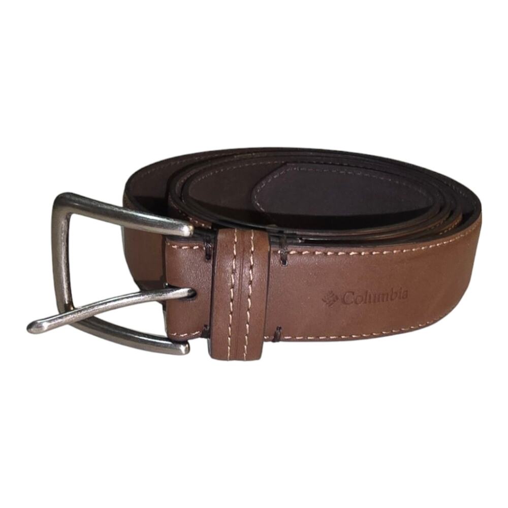 Columbia Men's Brown Leather‎ Size 48 Belt